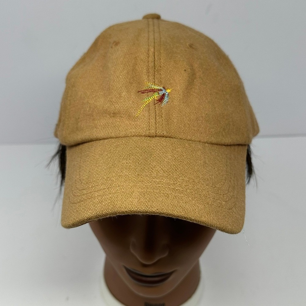 Orvis Charles F Orvis Signature Wool Blend Fly Fishing Hat Tan Adjustable Cap